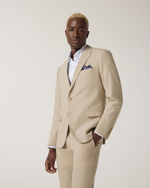 Tailored Jacket, Fawn, hi-res